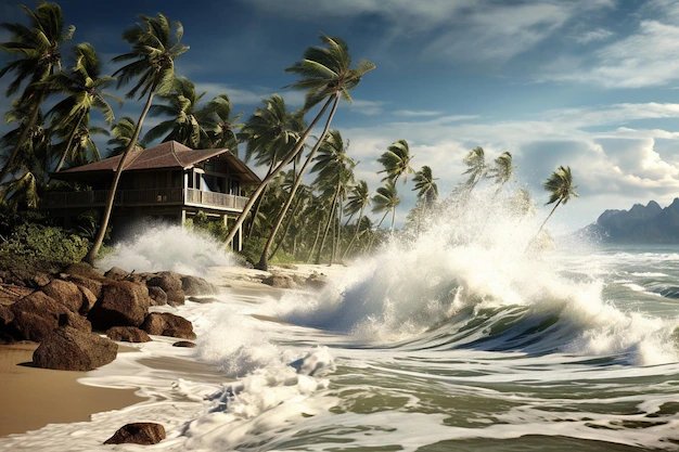 🗿 쓰나미 거대 암석(쓰나미 우후이시) 이미지 5